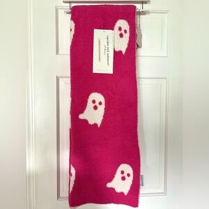 cupcakes & cashmere pink and white ghost blanket